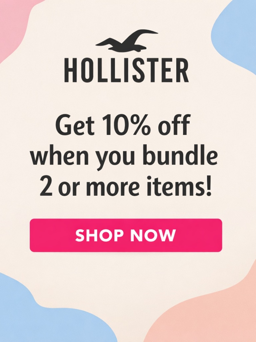 Brand New Hollister Items and other College Gear items with tags